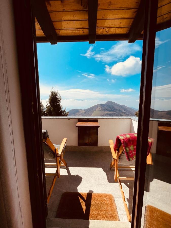 Appartement Panorama 1200, In The Heart Of The San Fermo Hills à Adrara San Rocco Extérieur photo